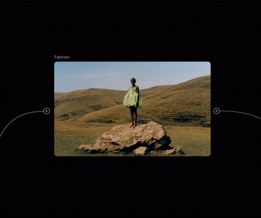The Video node generating video from an image or text